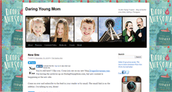 Desktop Screenshot of daringyoungmom.com